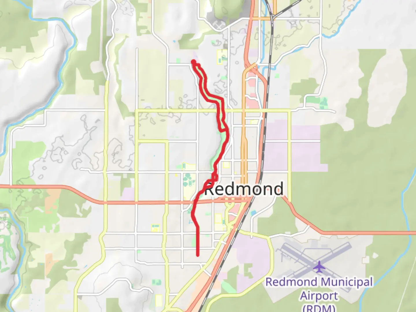 An image depicting the trail Dry Canyon Loop Trail and its surrounding area.
