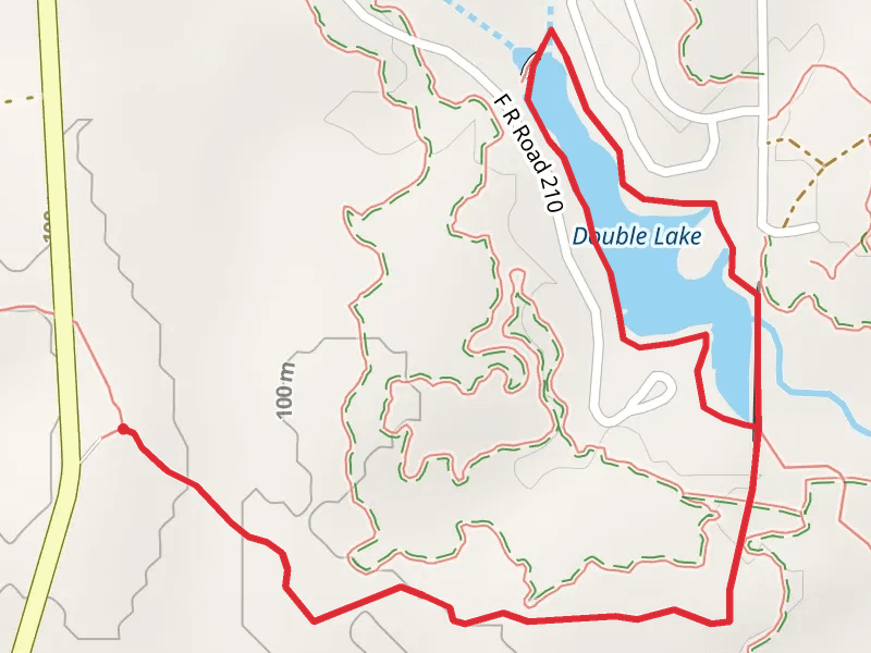 Double Lake Loop via Lone Star Hiking Trail