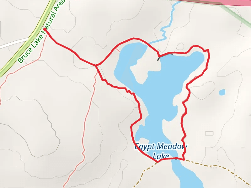 Egypt Meadow Lake Loop