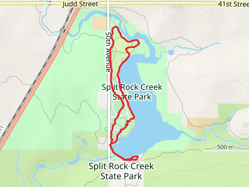 Split Rock Reservoir Shore Loop