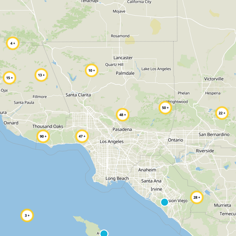 Pasadena Static Map