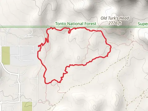Lost Goldmine Loop Trail