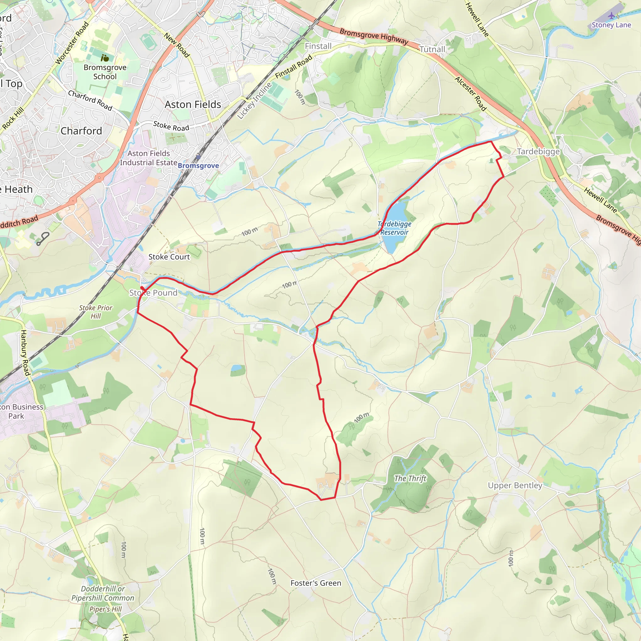 Stoke Pound and Tardebigge Reservoir Loop | Worcestershire | England