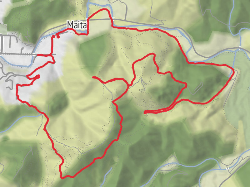 Hike on Cleeveland trc, Jacks Track to Maitai golf course Loop thumbnail