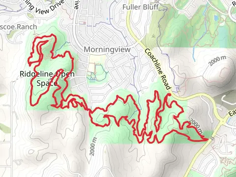 Blue, Green and Yellow Loop Trail
