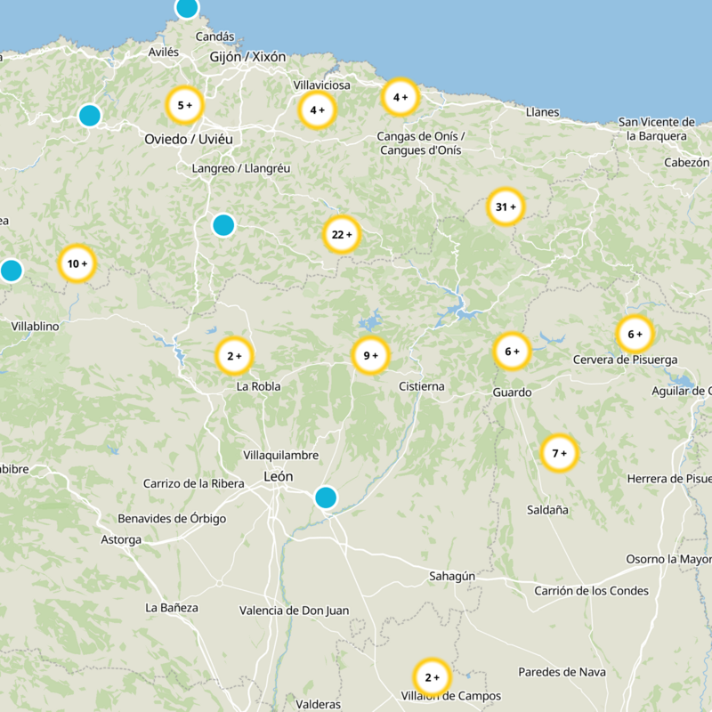 Boñar Static Map