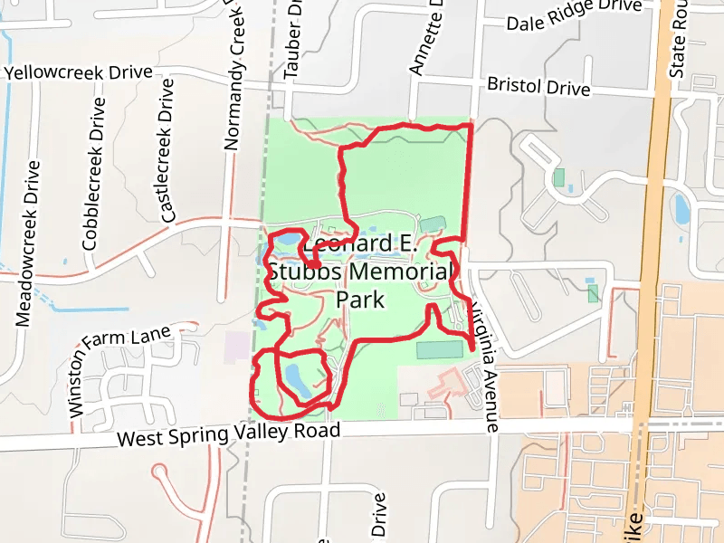 Leonard E Stubbs Memorial Park Loop