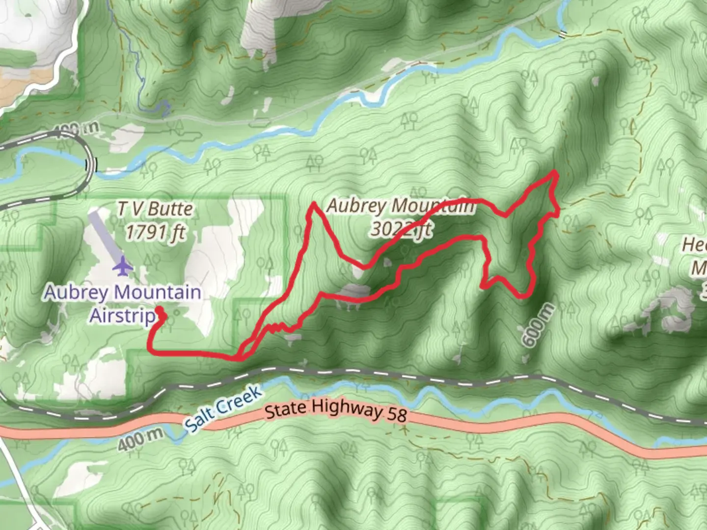 An image depicting the trail Aubrey Mountain and Eugene to Crest Trail Loop and its surrounding area.