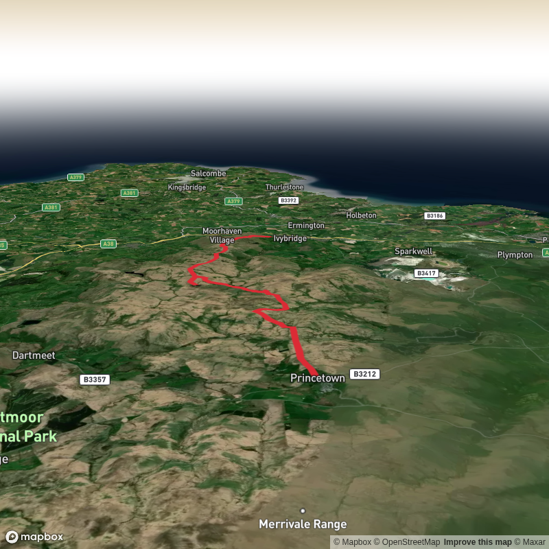Hike from Princetown to Ivybridge