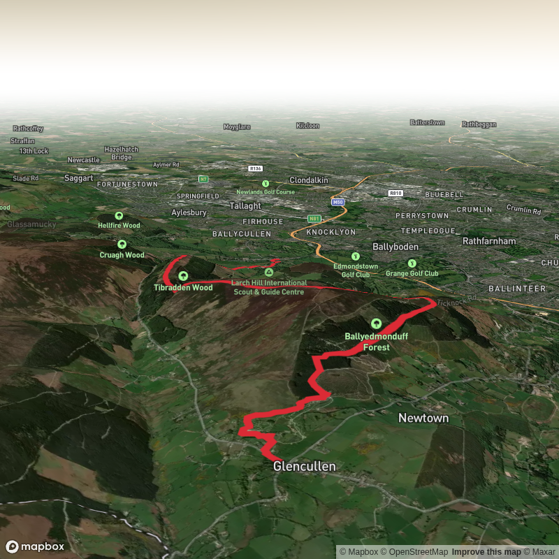 Gallery Tomb, Fairy Castle and Tibradden Hike