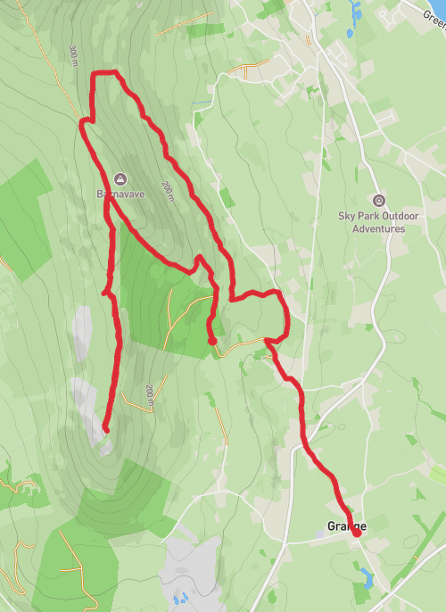 Grange, Barnavae, Loop mobile static map
