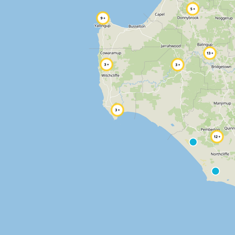 Shire Of Augusta Margaret River Static Map