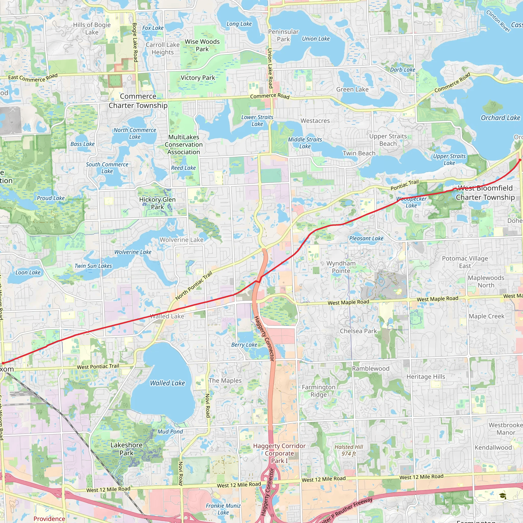 Michigan Air Line Trail - Mack Park | Oakland County | Michigan