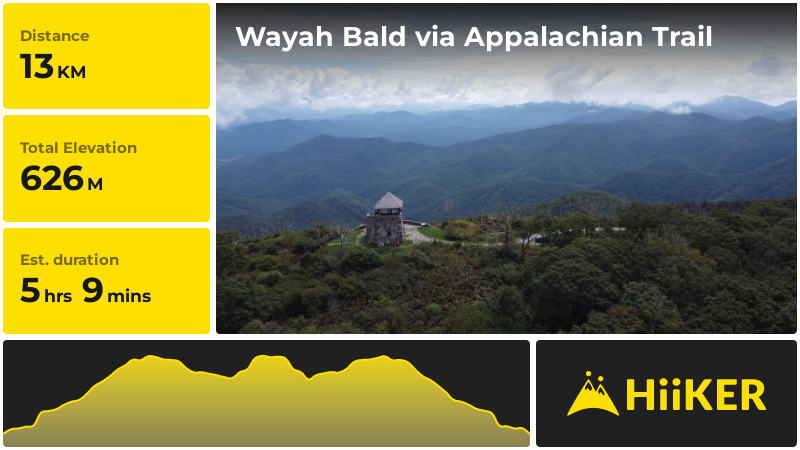 Wayah Bald via Appalachian Trail | Macon County | North Carolina