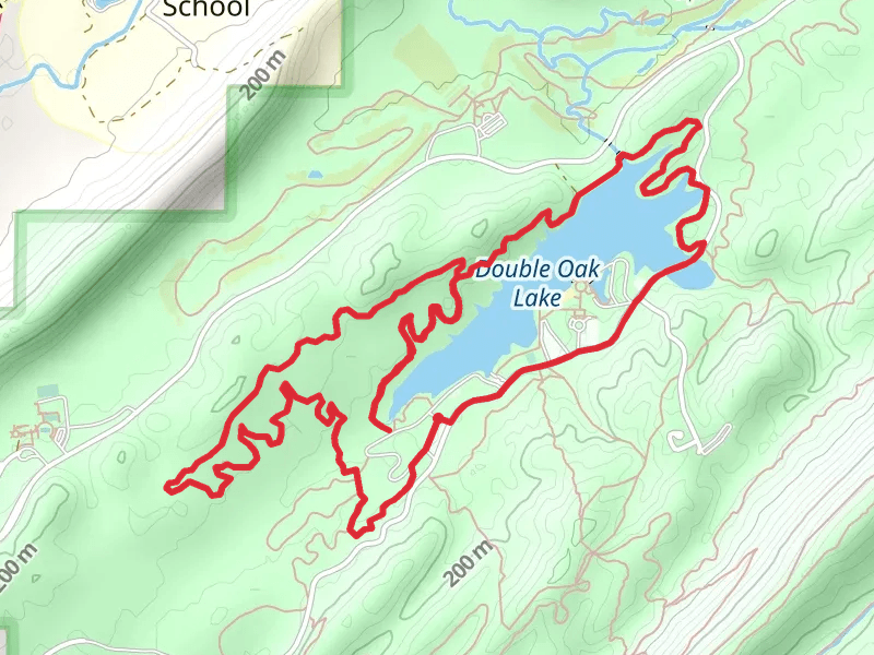 Rattlesnake Ridge and Double Oak Lake Loop