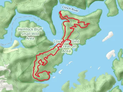 Mill Creek and Loyston Point Loop
