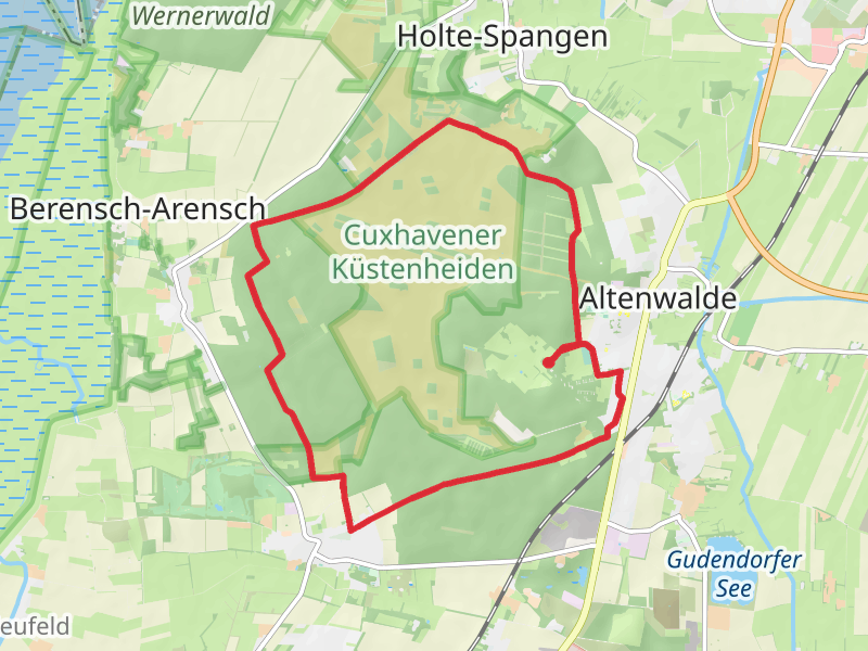 Kustenheide Loop - Franzenburg