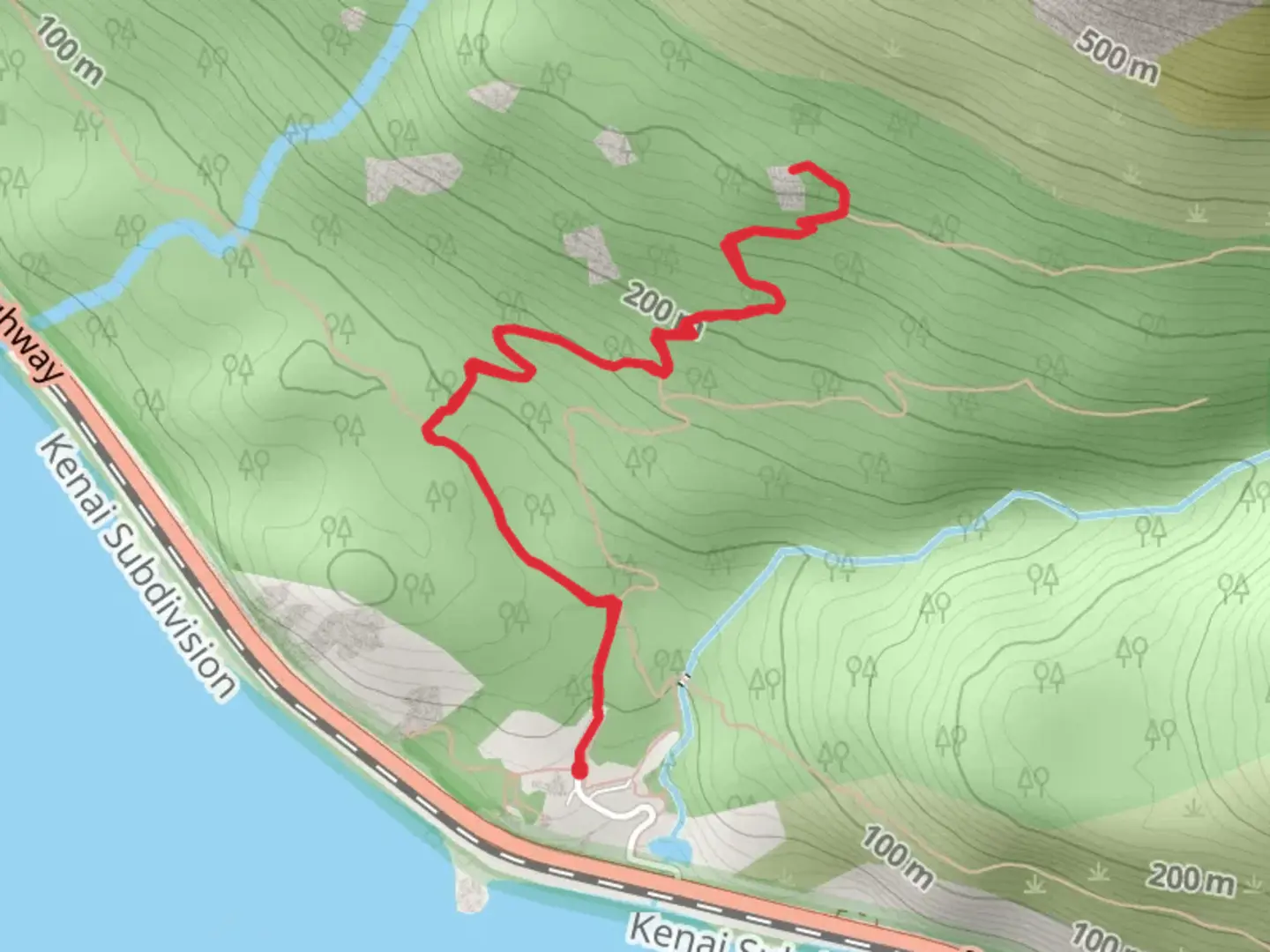 An image depicting the trail McHugh Lake Trail and its surrounding area.