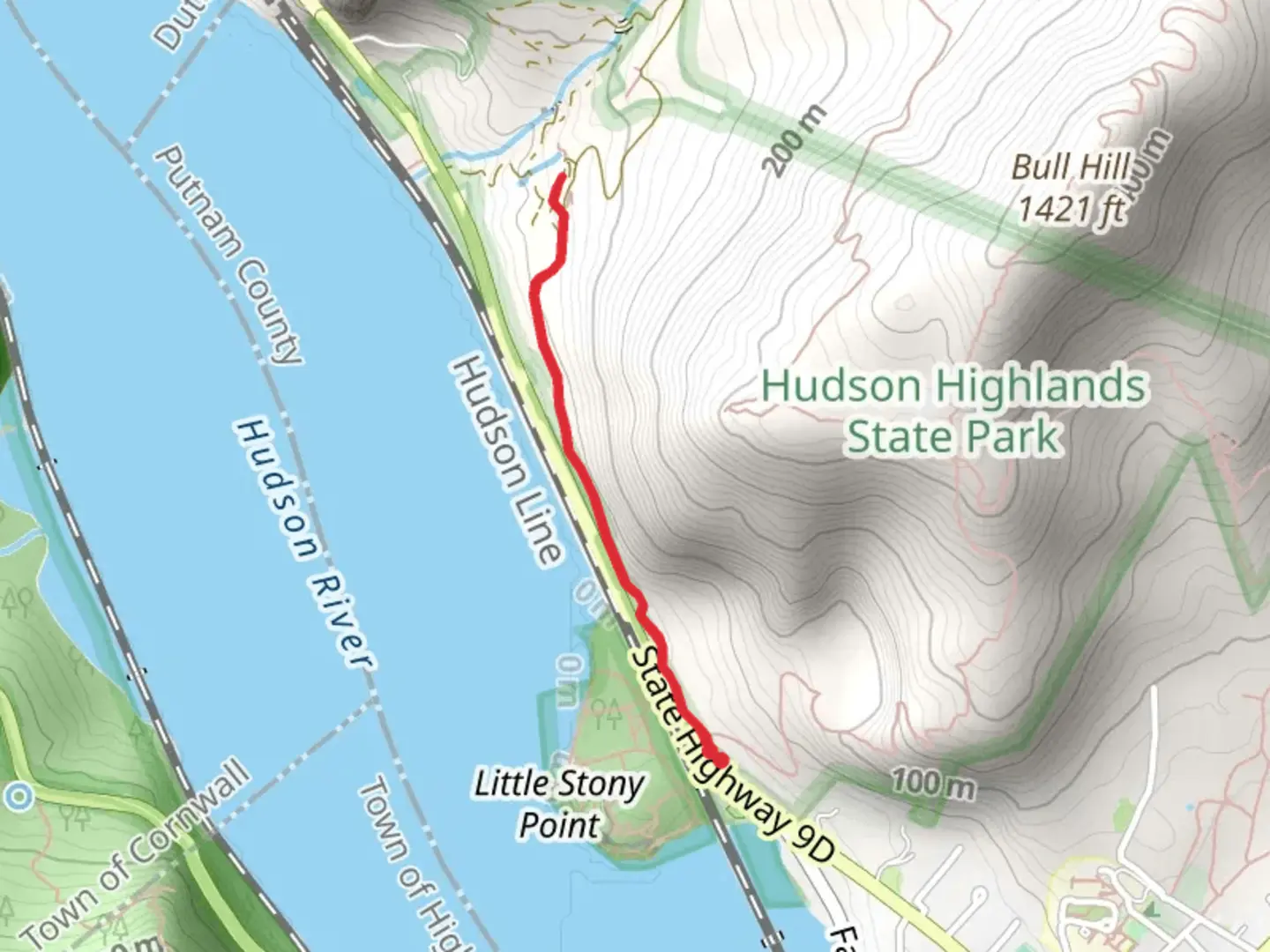 An image depicting the trail Cornish Trail and its surrounding area.