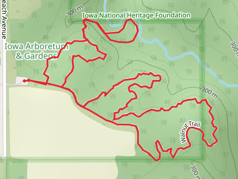 Linden Lane Trail, Herrick Memorial Trail and Walnut Trail Loop