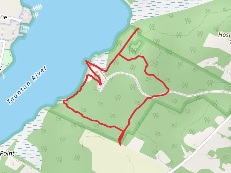 Dighton Rock State Park Loop