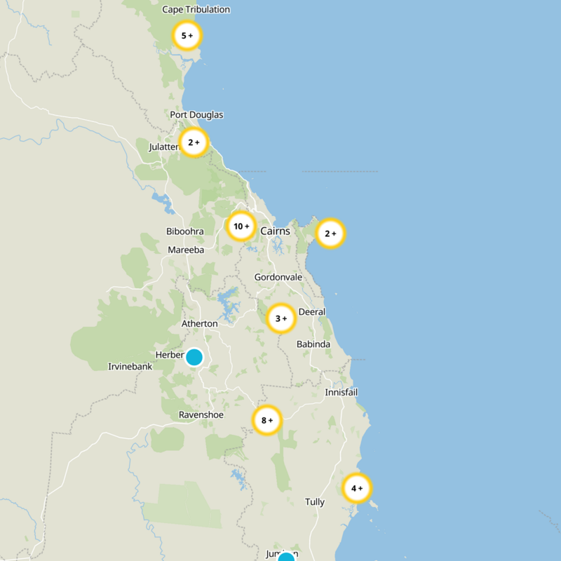 Gordonvale Static Map