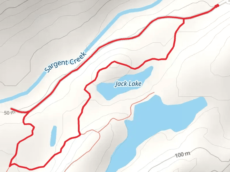 Loop Beside Jack Lake