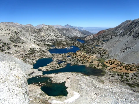 Bishop Pass Trail via South Lake