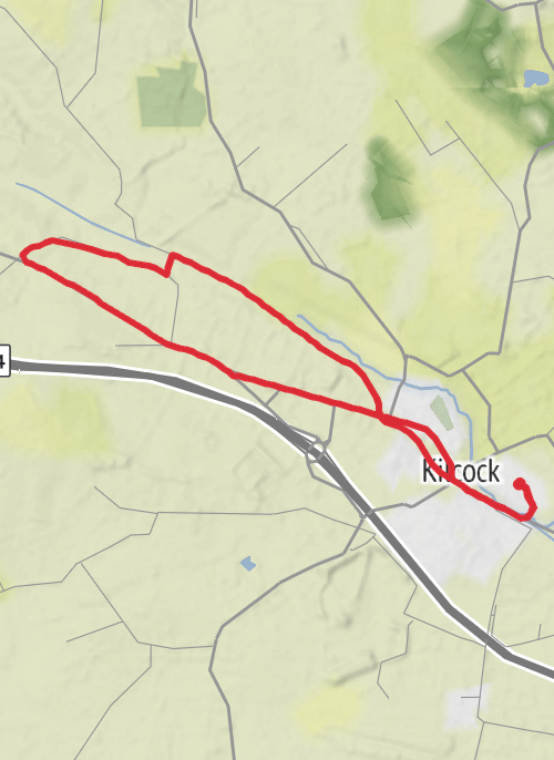 Hike from Newtownmoyaghy mobile static map