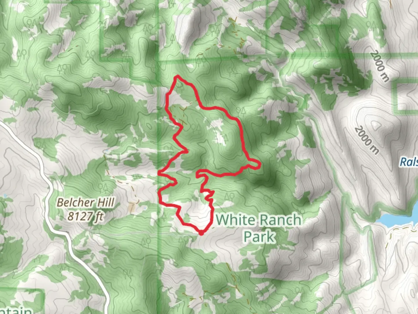 An image depicting the trail Rawhide Loop Trail and its surrounding area.