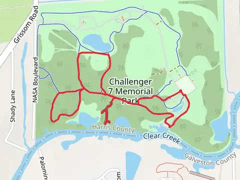 Challenger 7 Memorial Park Loop