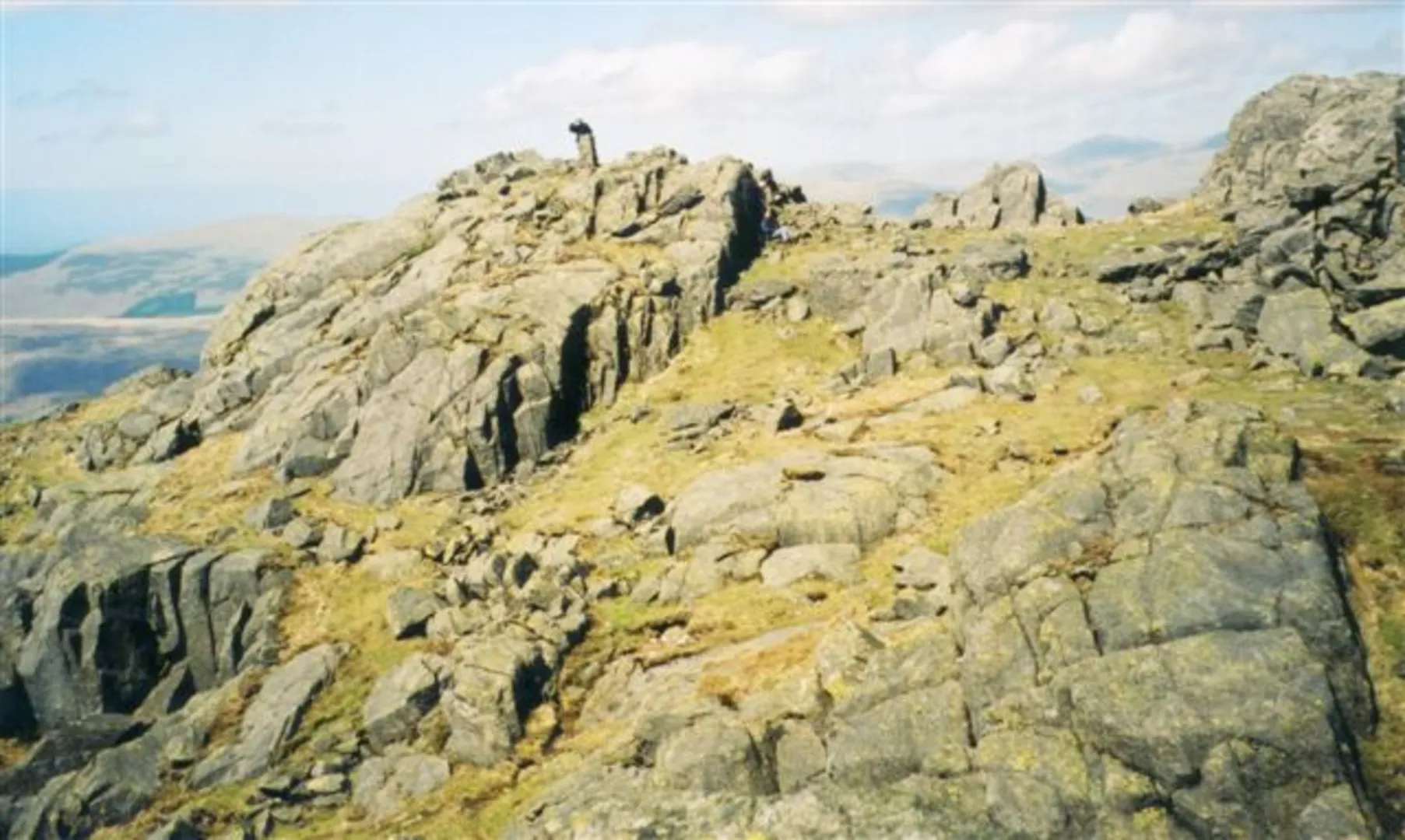 An image depicting the trail Kentmere Pike Walk via Harter Fell and Haweswater Reservoir and its surrounding area.