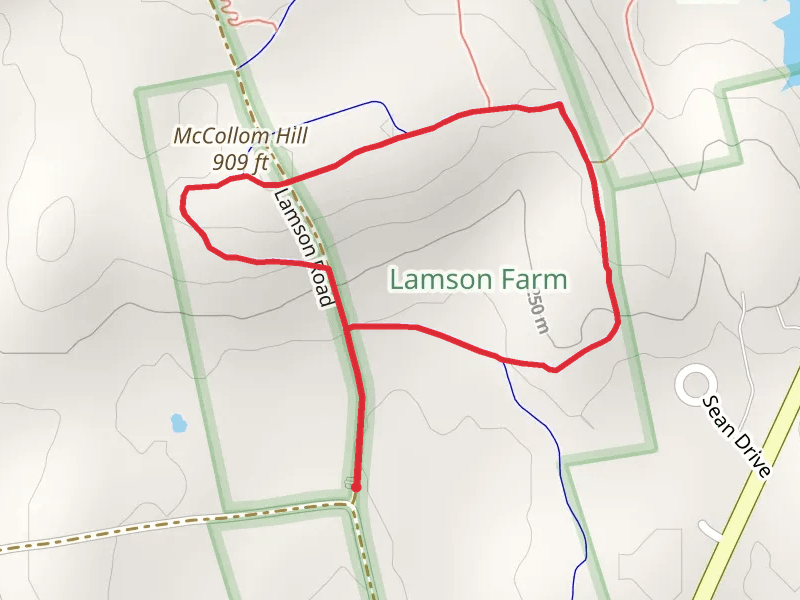 McCollum Hill in Lemon Farm Loop