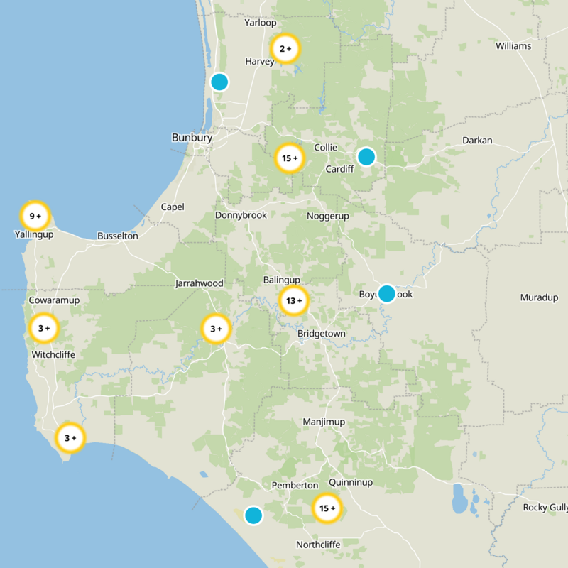 Shire Of Donnybrook-Balingup Static Map