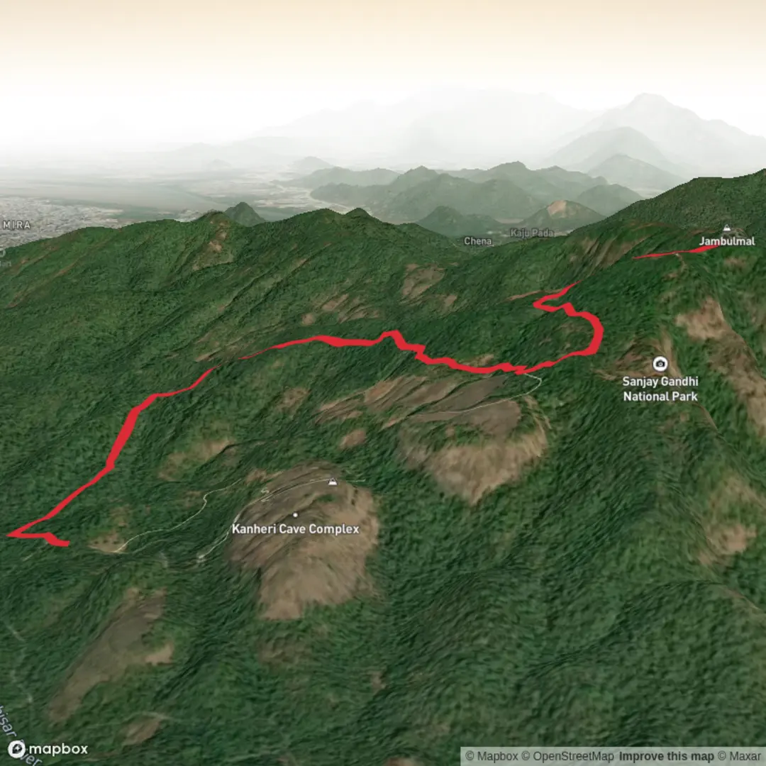 An image depicting the trail Jambulmal and its surrounding area.