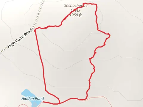 Hidden Pond and Unchachogue Creek Loop