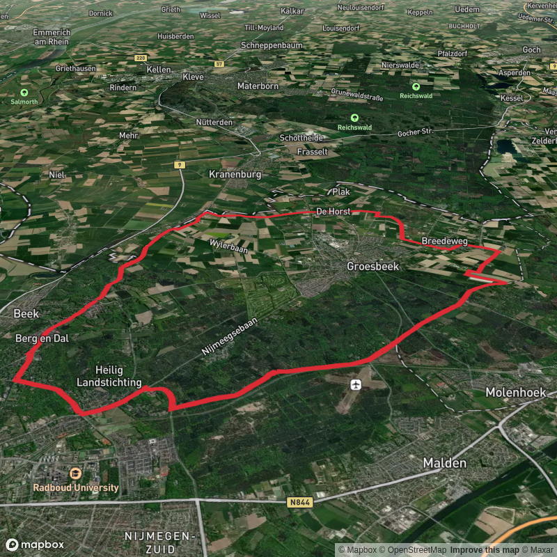 Holdeurn, Klein Amerika and Hooge Langeberg Loop
