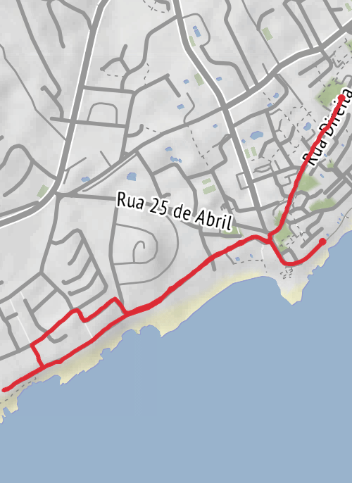 Lagos Hiking mobile static map