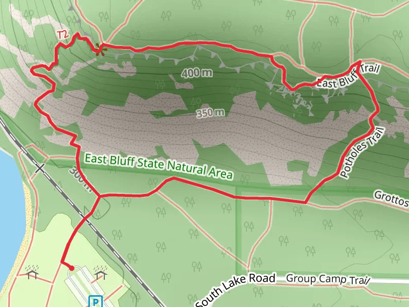 Grottos and Balanced Rock Loop Trail