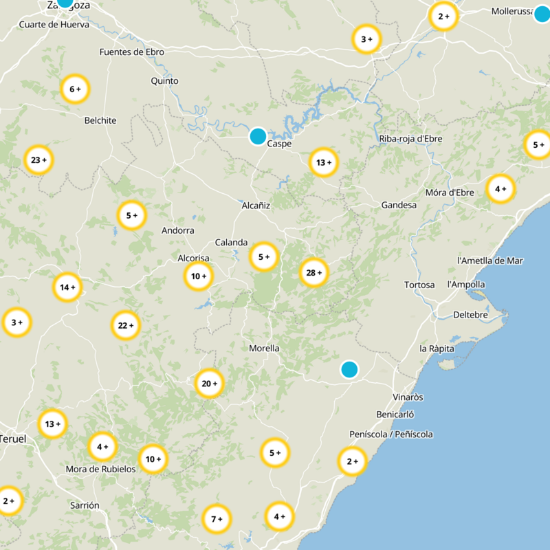 La Cerollera Static Map
