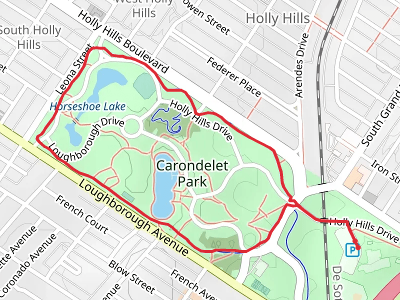 Carondelet Park Loop