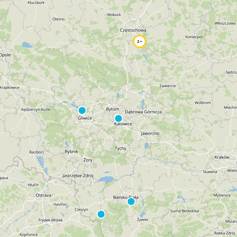 Chorzów Static Map