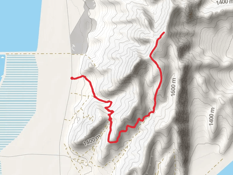 Stansbury Island Trail and Ridge