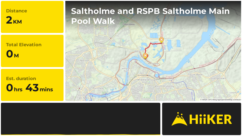 Saltholme and RSPB Saltholme Main Pool Walk | Stockton-on-Tees | Engla