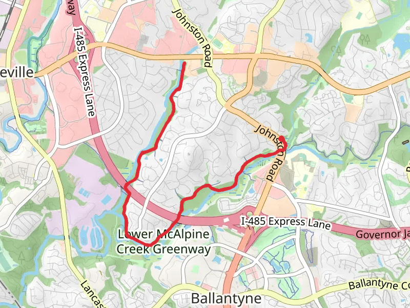 Lower McAlpine Creek Greenway