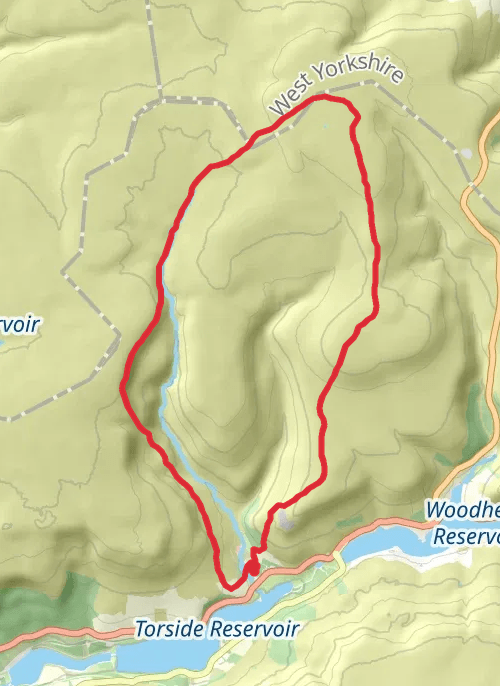 crowdon loop mobile static map