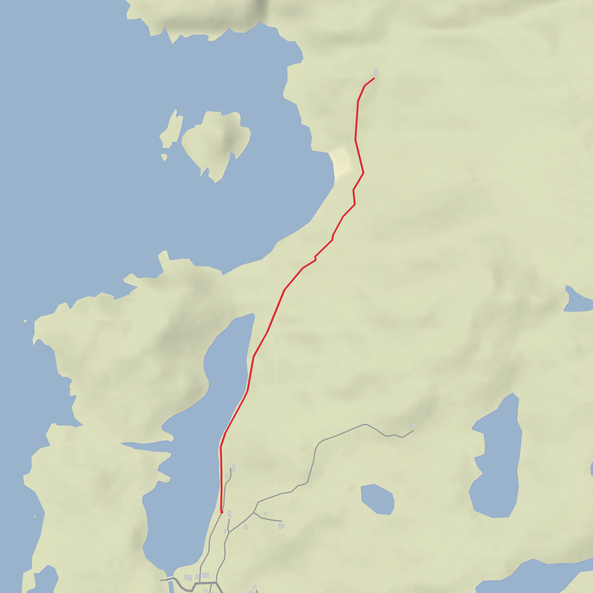 Camas a ghlais lean mobile static map