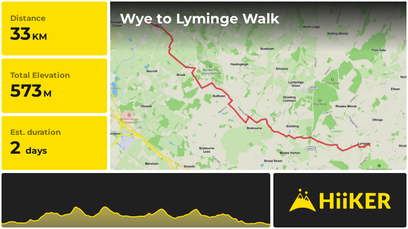 Wye to Lyminge Walk | Kent | England