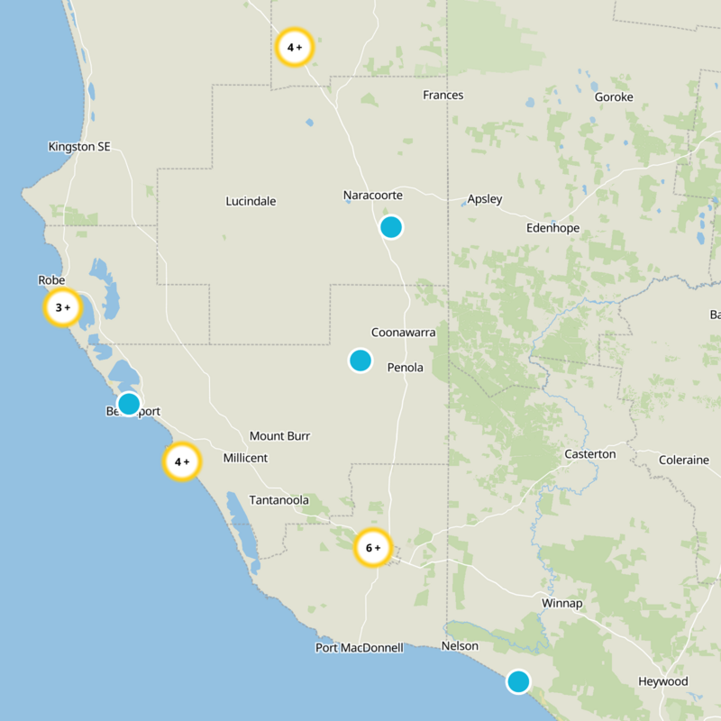 Penola Static Map