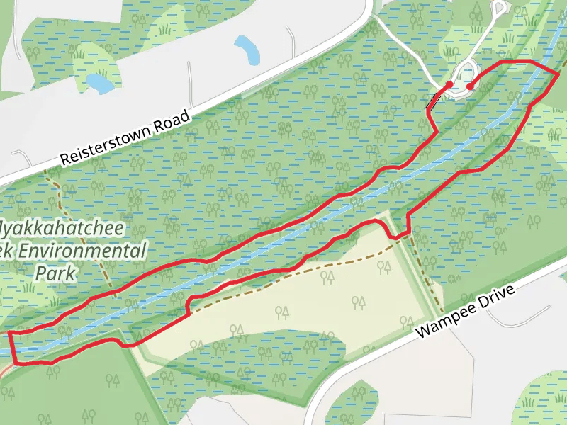 Myakkahatchee Creek Environmental Park Loop